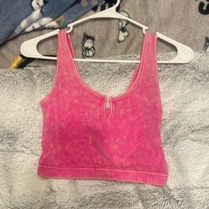 hot pink zenana top size small/medium! never worn